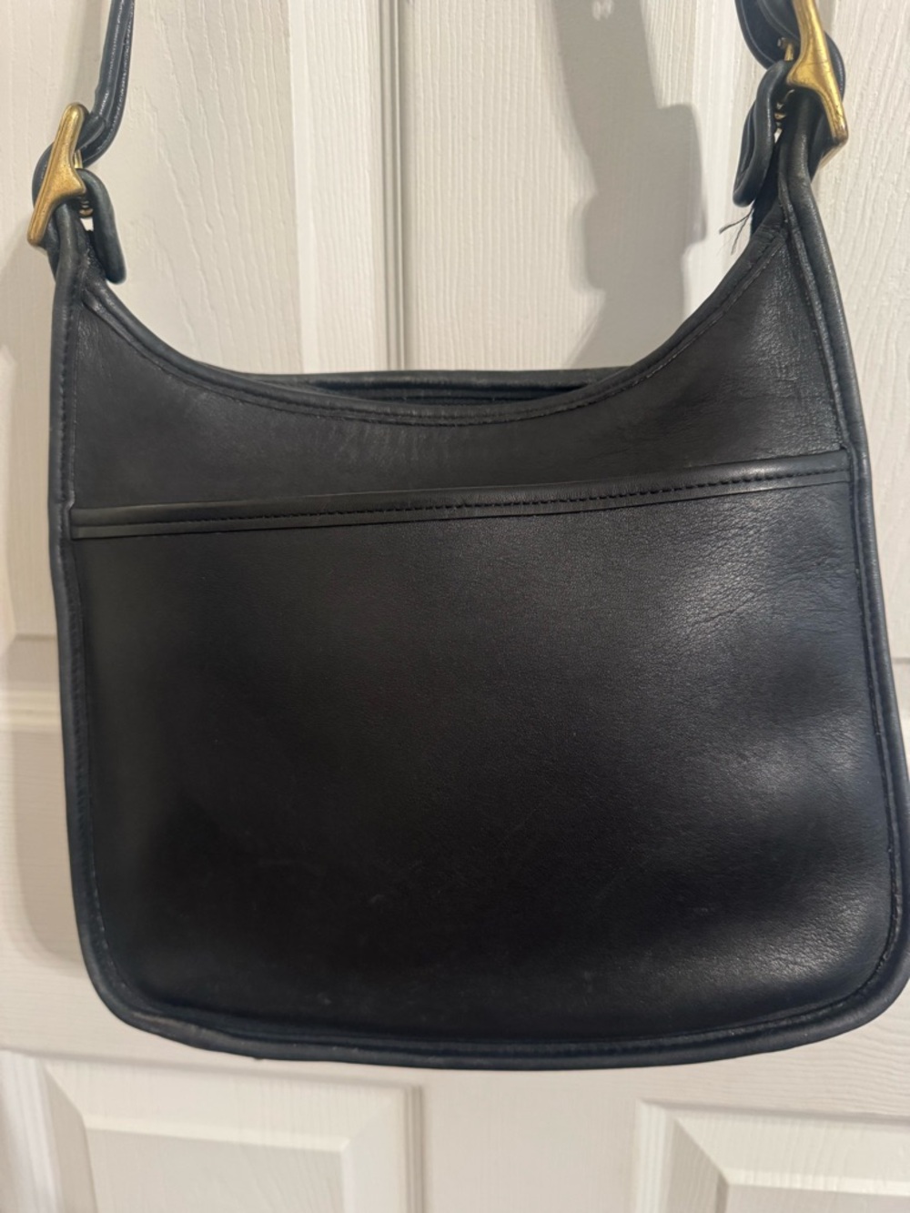Vintage Coach Black Legacy 9966 Leather Crossbody